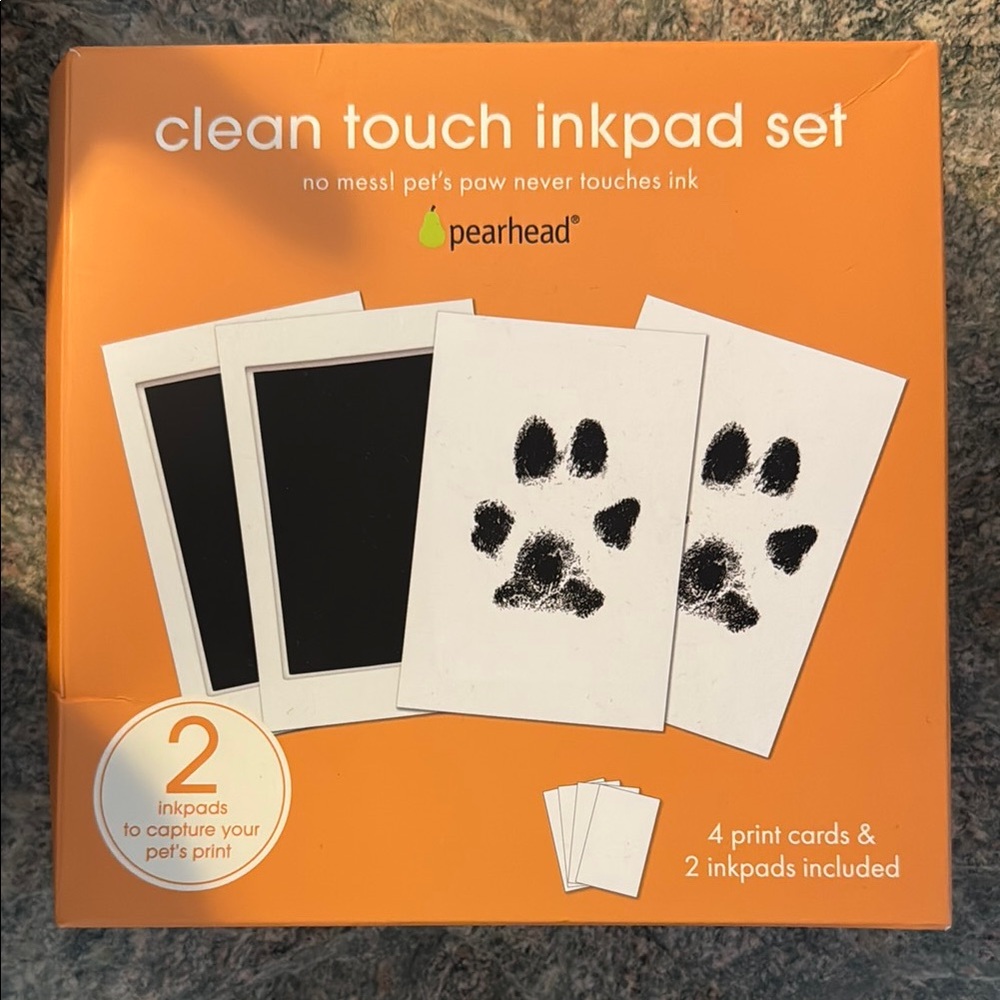 Paw Print 🐾 Inkpad Set- Black